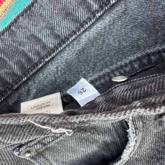 Reformation Black relaxed fit Jeans - Picture 5 of 7